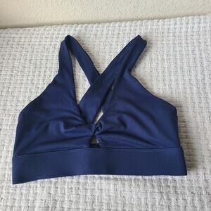 Fabletics Women's Navy Blue Sports Bra Size XS